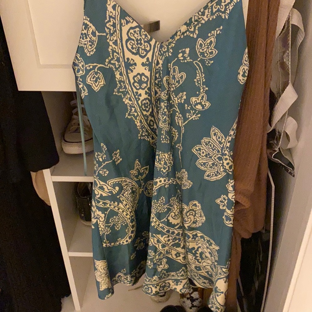 Zara blue dress